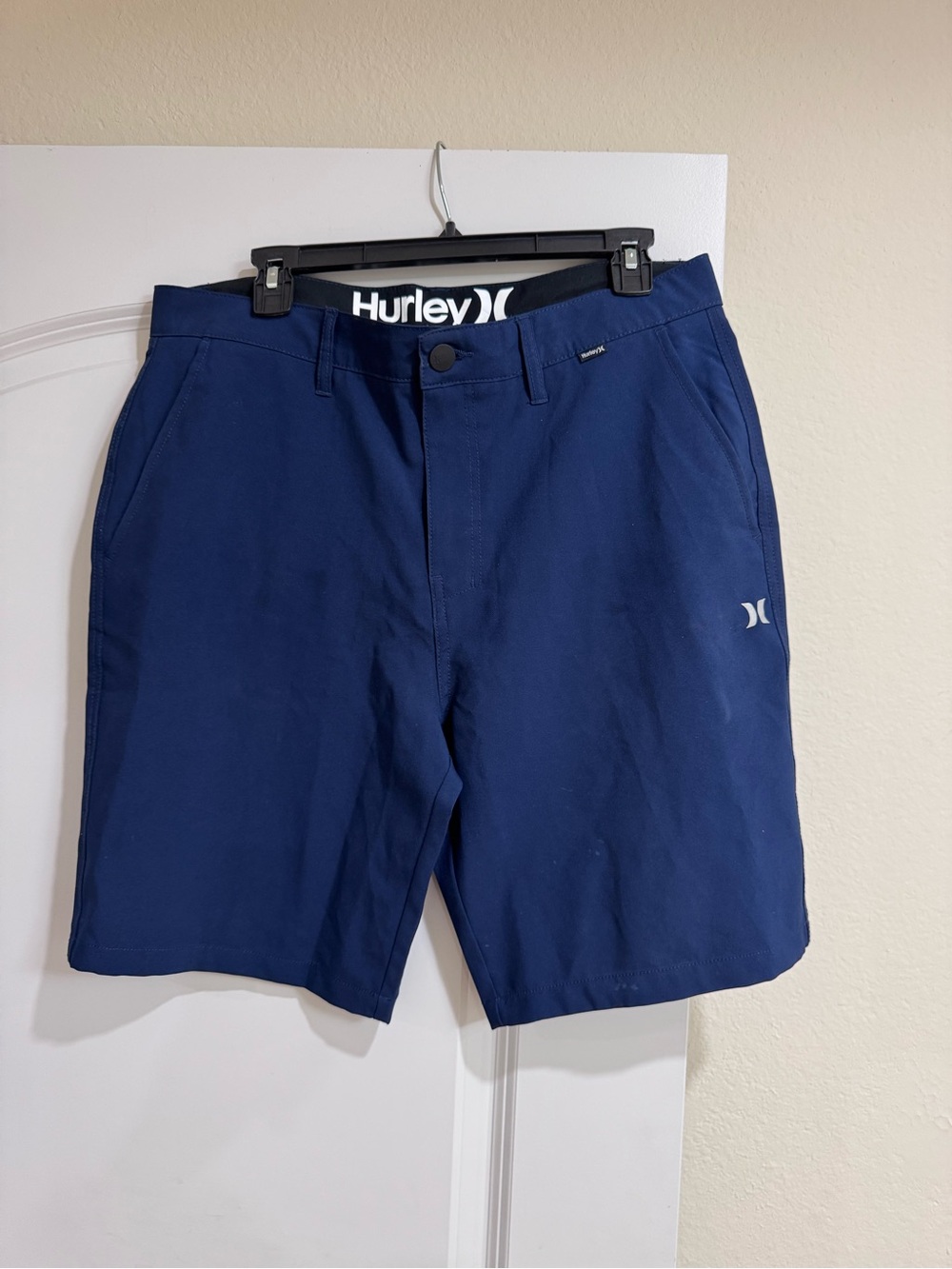 Hurley Men's Navy Blue Hybrid Shorts